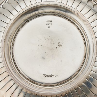 Lot 181 - Graff, Washbourne & Dunn for Brand-Chatillon Sterling Silver Water Pitcher and Similar Footed Stand