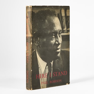 Lot 17 - Signed by Paul Robeson