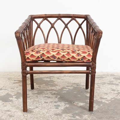 Lot 133 - McGuire Bamboo Club Chair