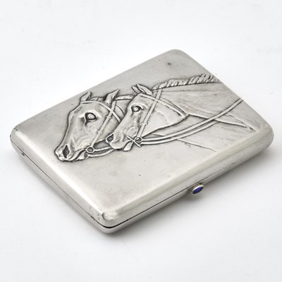Lot 227 - Russian Silver Cigarette Case