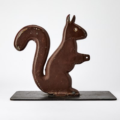 Lot 1203 - Cast Iron Squirrel Windmill Weight