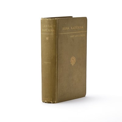 Lot The first edition in English of Tolstoy's Anna Karenina