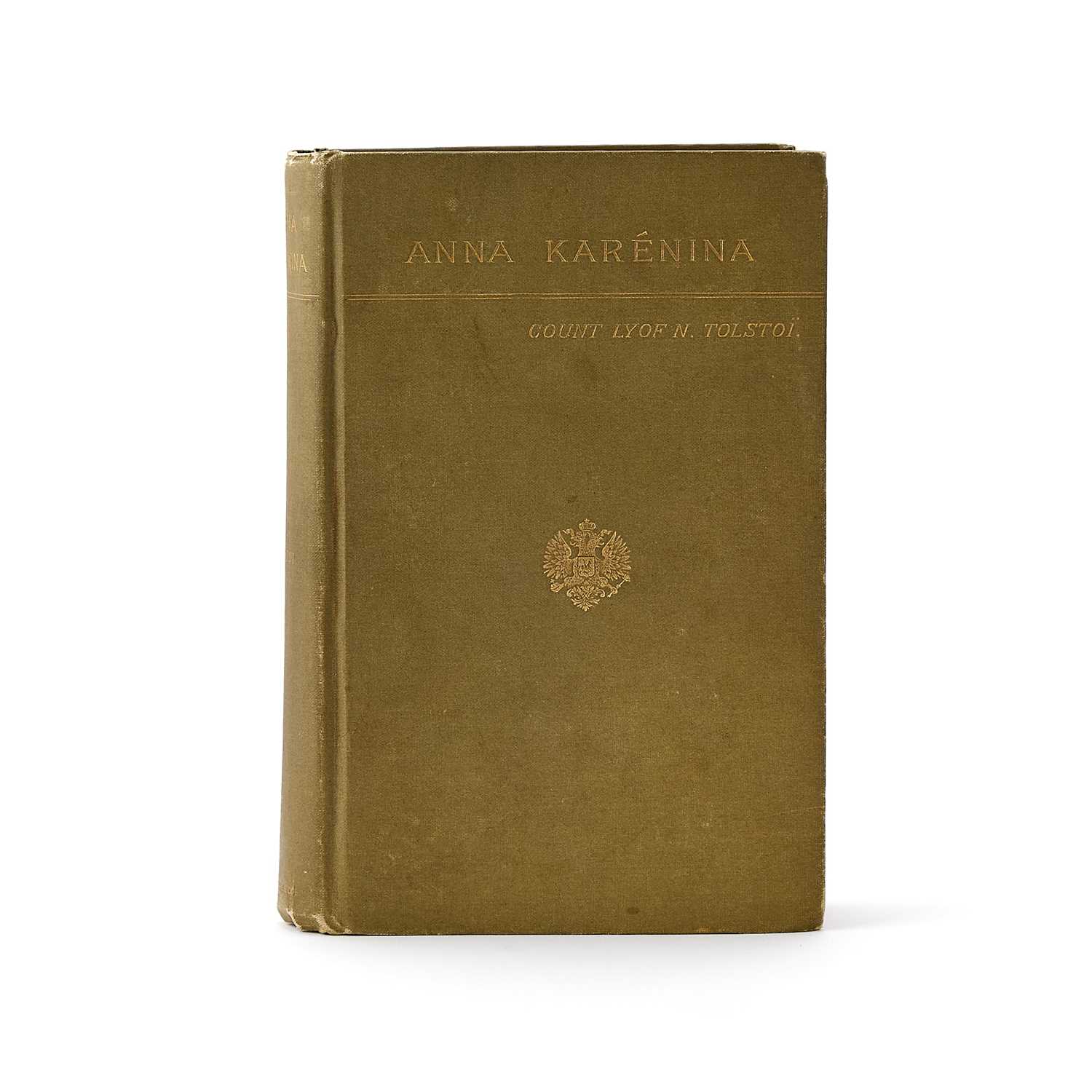 Lot The first edition in English of Tolstoy's Anna Karenina