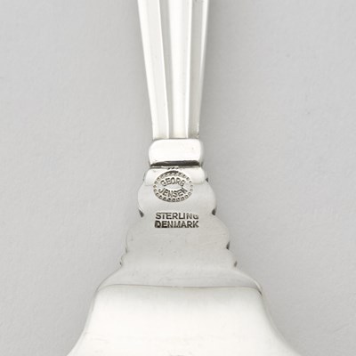 Lot 101 - Georg Jensen Sterling Silver 'Acorn' Pattern Partial Flatware Service