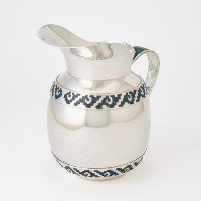 Lot 85 - Mexican Sterling Silver Water Pitcher