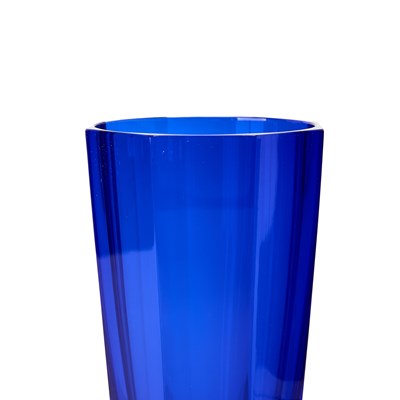 Lot 181 - Group of Ajka Crystal Co. Modern Fabergé 'Milano' Pattern Glass Highballs