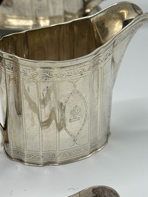 Lot 1096 - American Sterling Silver Coffee and Tea Service with Tray