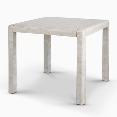 Lot 1115 - Karl Springer for Roger Tesselated Marble Breakfast Table