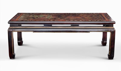 Lot 1152 - Chinese Lacquered Low Table