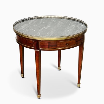 Lot 1131 - Directoire Bronze Mounted Mahogany Bouillotte Table