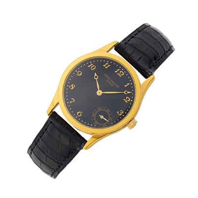 Lot 81 - Patek Philippe Rose Gold 'Calatrava' Wristwatch, Ref. 5026R