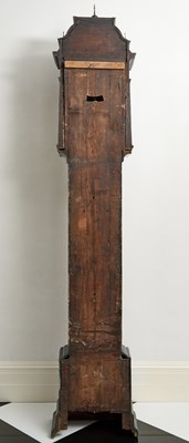 Lot 222 - Queen Anne Gilt and Black Japanned Longcase Clock