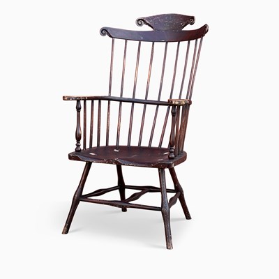 Lot 1157 - Windsor Sackback Combback Armchair
