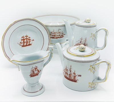 Lot 1149 - Copeland Spode "Tradewinds" Pattern Stoneware Dinner Service