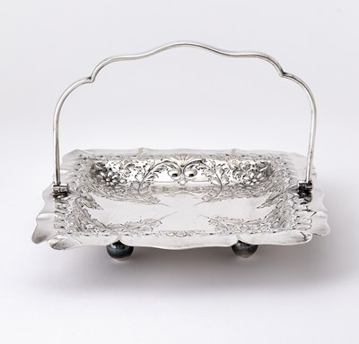 Lot 115 - American Silver-Plated Fruit Basket
