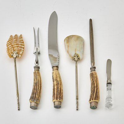 Lot 130 - Group of Serving Utensils