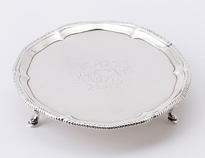 Lot 100 - George III Sterling Silver Salver
