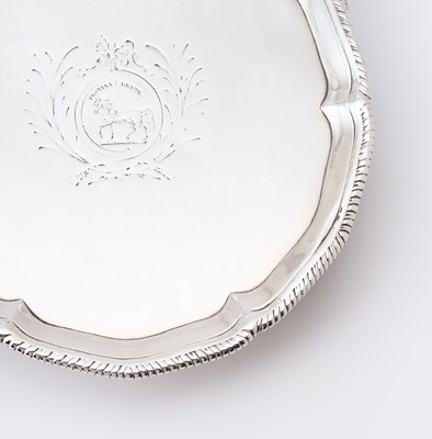 Lot 100 - George III Sterling Silver Salver