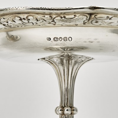 Lot 125 - Pair of William IV Sterling Silver Footed Plates