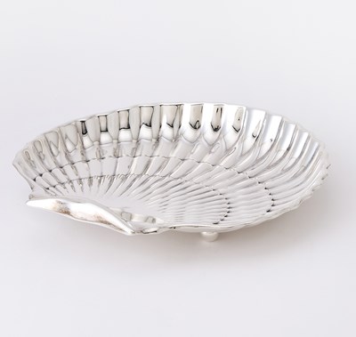 Lot 127 - Gorham for Cartier Sterling Silver Shell-Form Dish