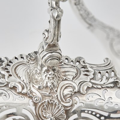 Lot 102 - George II Sterling Silver Cake Basket