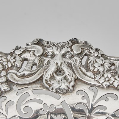 Lot 102 - George II Sterling Silver Cake Basket