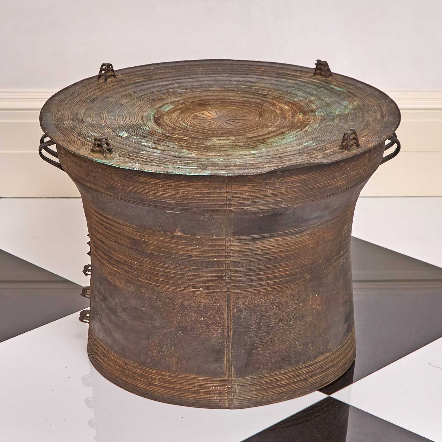 Lot 176 - Southeast Asian Bronze Rain Drum