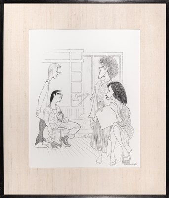 Lot 84 - Al Hirschfeld presents Mary Tyler Moore in Sweet Sue