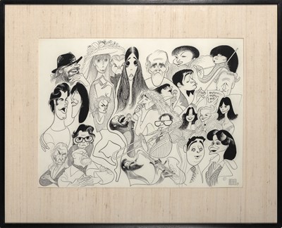 Lot 72 - Al Hirschfeld's Critics' Choice for 1978-79