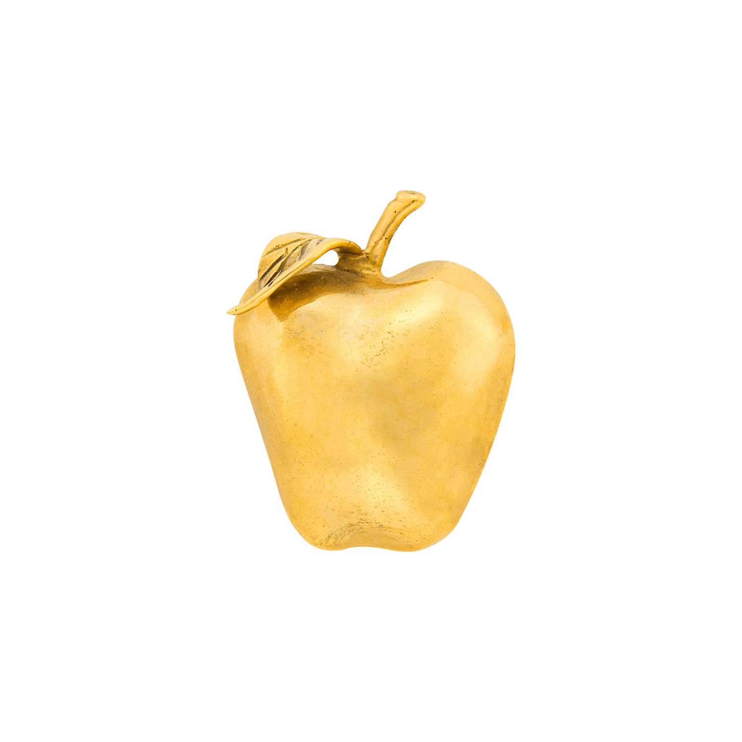 Lot 15 - Gold Apple Brooch