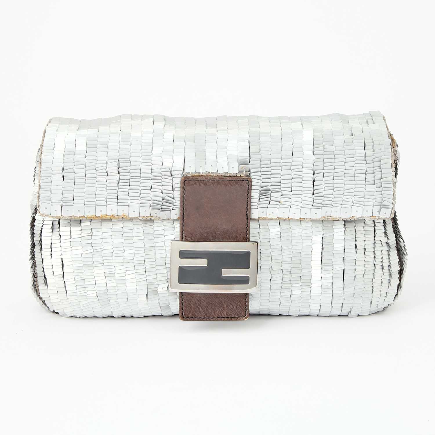 Lot 54 - Fendi Sequin Baguette Clutch