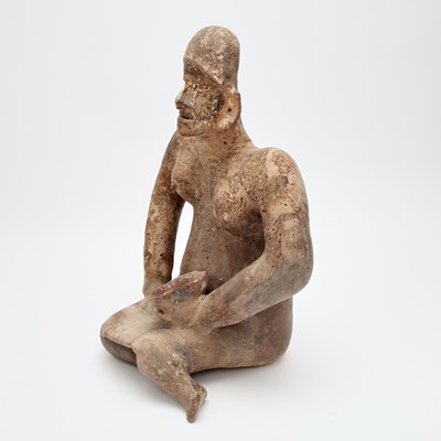 Lot 193 - Fine Jalisco Ameca Pottery Seated Female