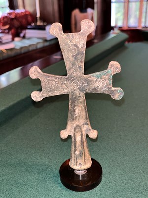 Lot 191 - Byzantine Bronze Processional Cross