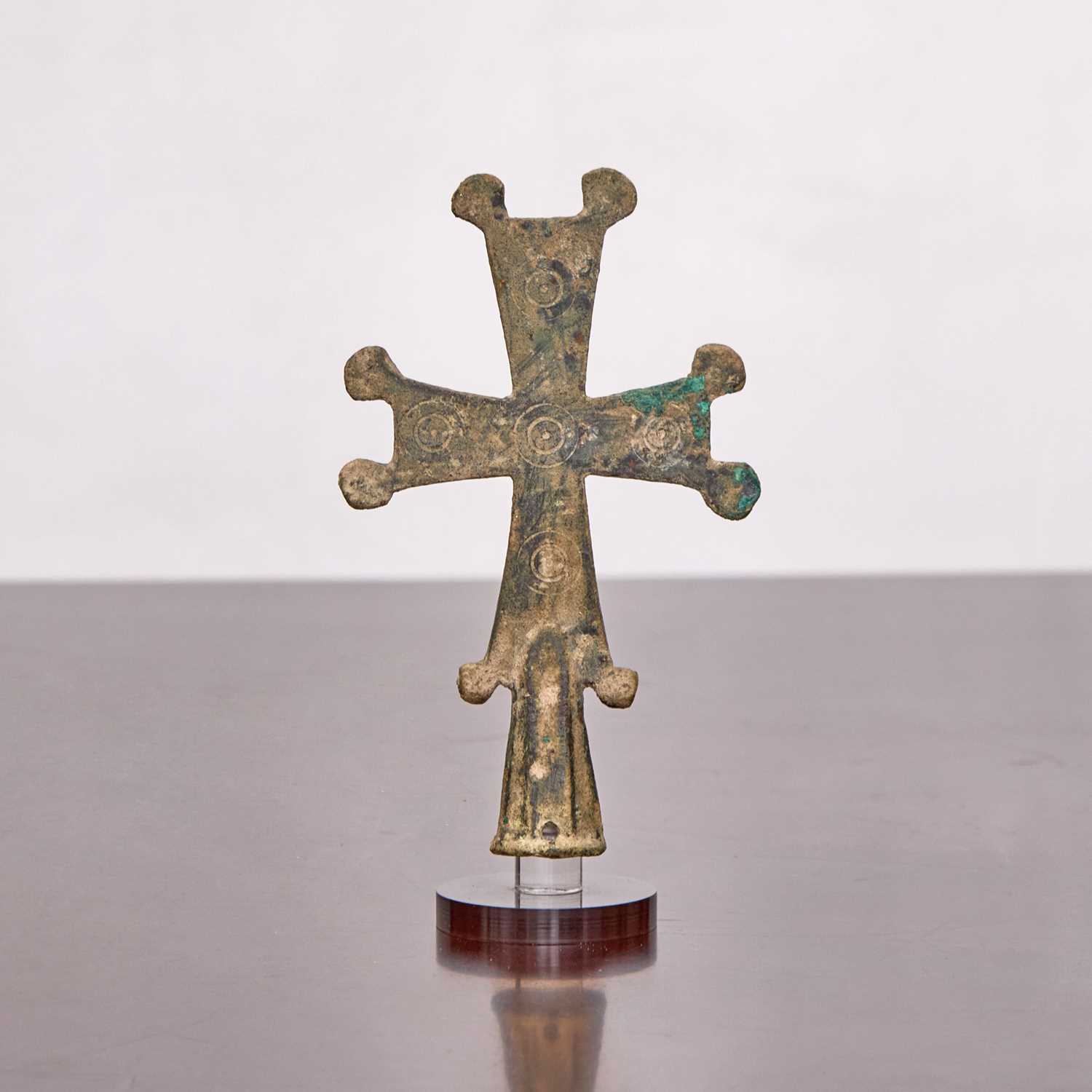 Lot 191 - Byzantine Bronze Processional Cross