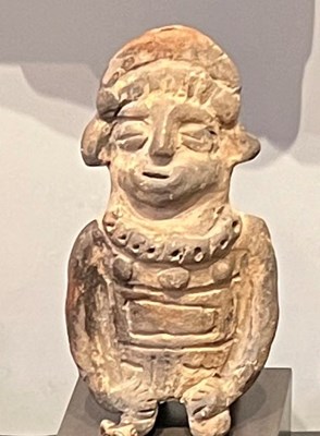 Lot 186 - Mayan Pottery Molded Figure