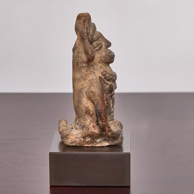 Lot 186 - Mayan Pottery Molded Figure