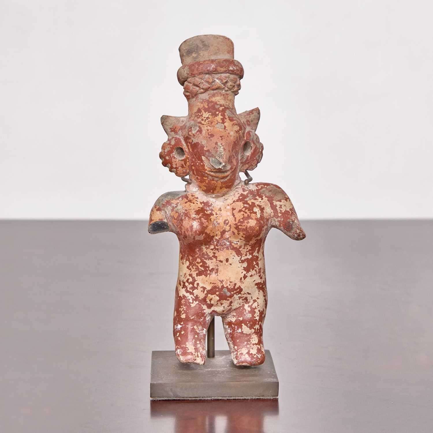 Lot 185 - Jalisco Pottery "Sheep-Face" Standing Female