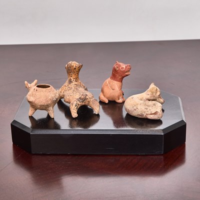 Lot 182 - Group of Four Pre Columbian Animal Effigies