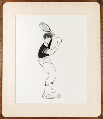 Lot 580 - Al Hirschfeld presents Tony Roberts in “Doubles”