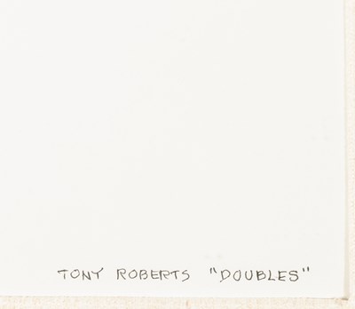 Lot 580 - Al Hirschfeld presents Tony Roberts in “Doubles”