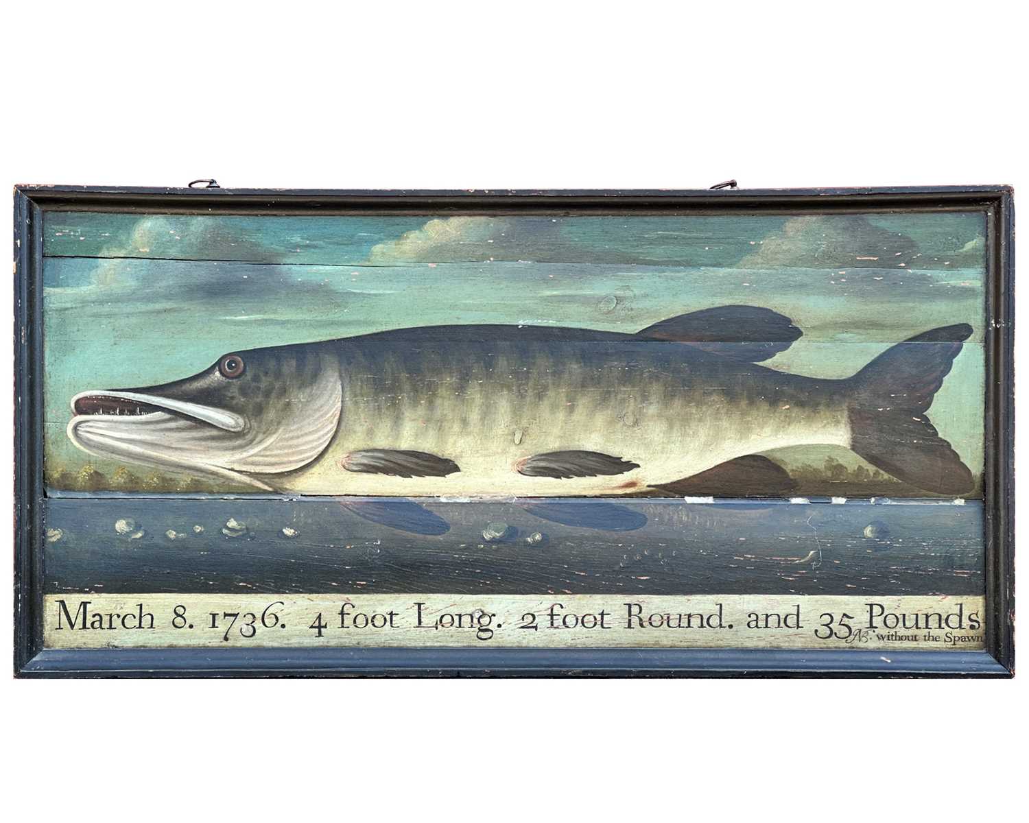 Lot 1191 - Portrait of a Trophy Fish