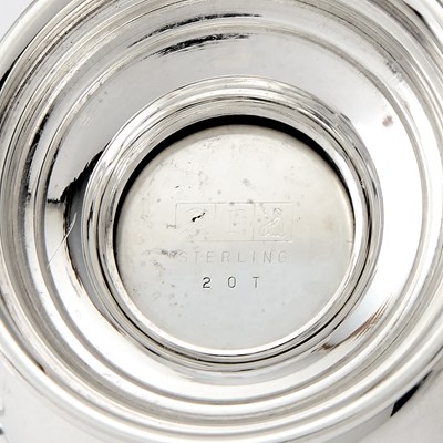Lot 565 - Dominick & Haff Art Deco Sterling Silver Two-Handled Trophy