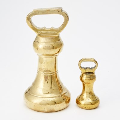 Lot 532 - Group of Five Brass Weights