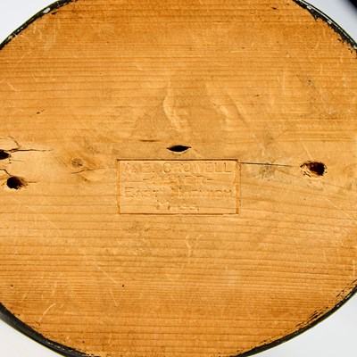 Lot 1196 - Carved and Painted Wood Figure of a Preening Yellowlegs