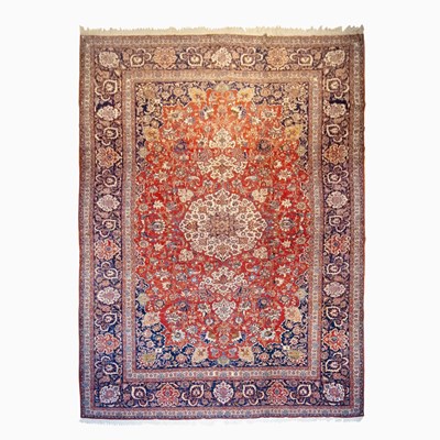 Lot 693 - Isfahan Carpet