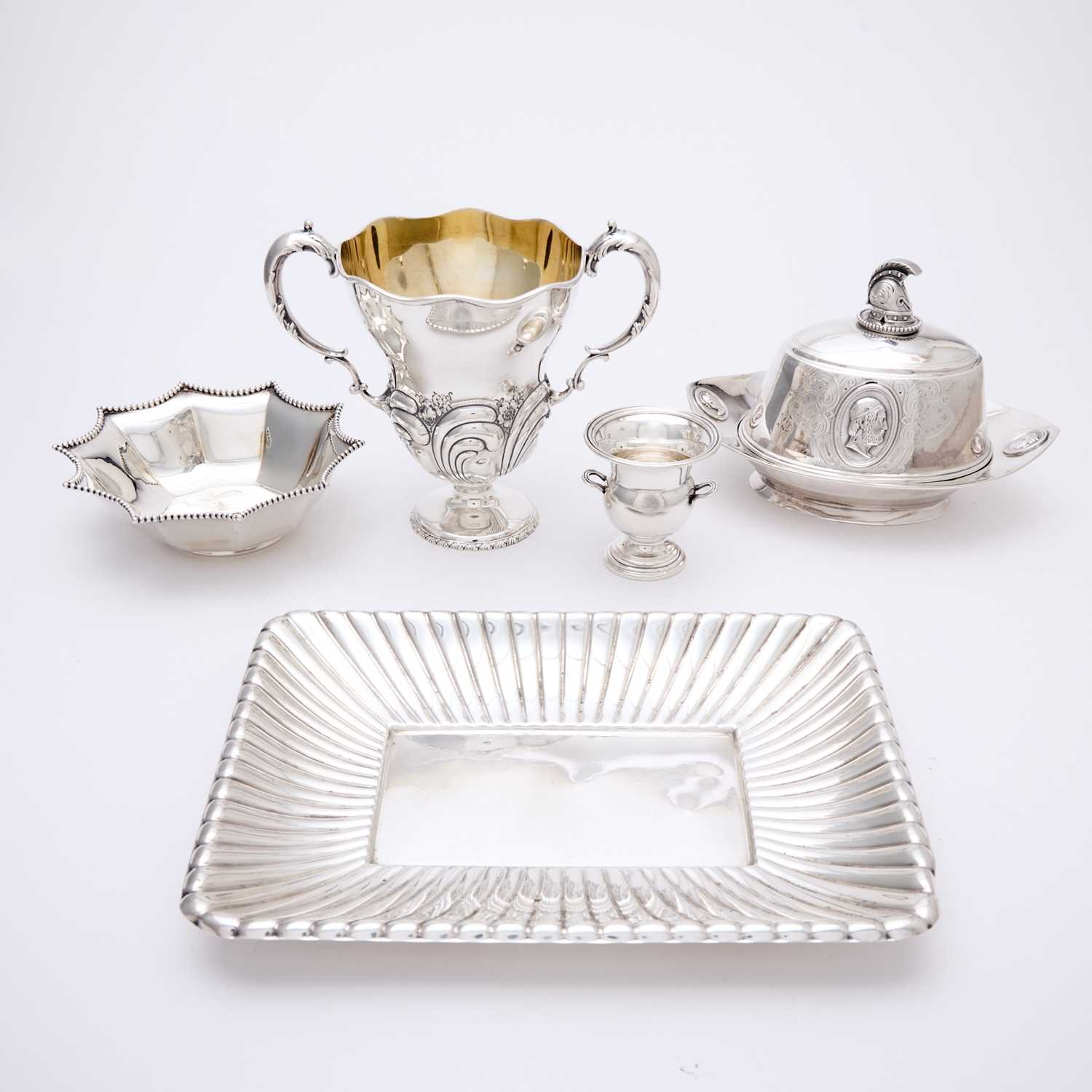 Lot 569 - Group of Sterling Silver Table Articles