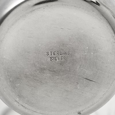 Lot 573 - Novelty Sterling Silver Vodka Bottle Cocktail Shaker