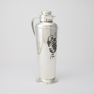 Lot 572 - Gorham Sterling Silver Cocktail Pitcher