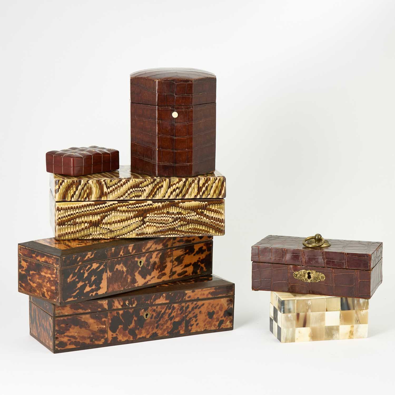 Lot 523 - Group of Seven Boxes