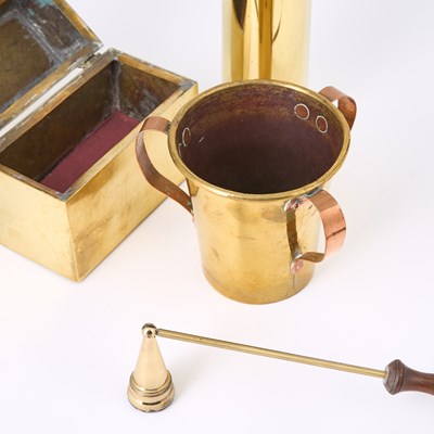 Lot 531 - Group of Brass Table Articles